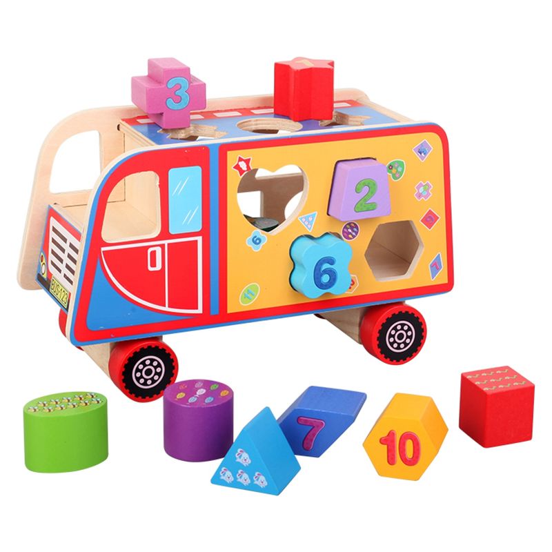 KIDSCOOL - Juego Educativo Camion Blocks Didáctico Kidscool