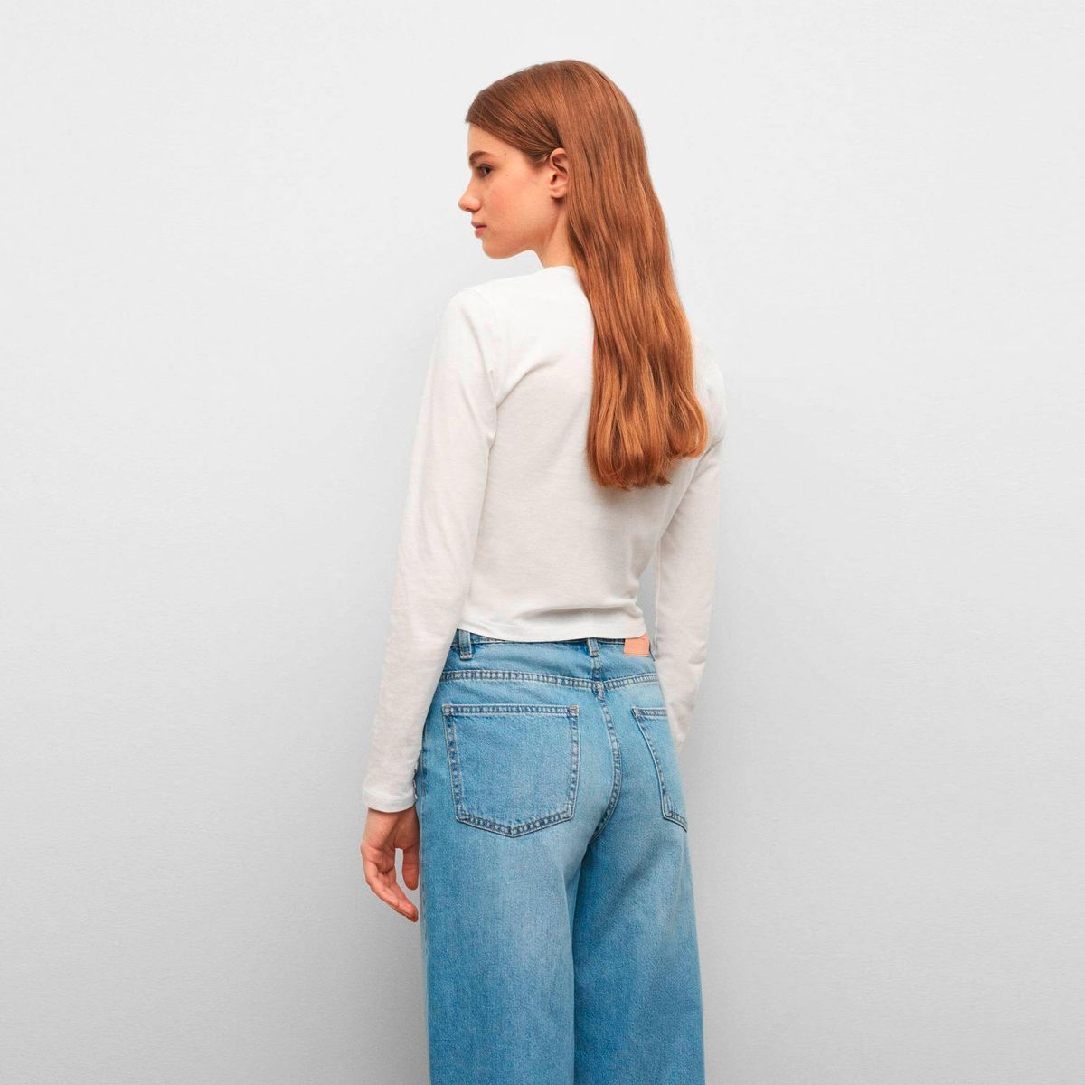 MANGO TEEN - Polera Detalle Fruncido Niña Mango Teen