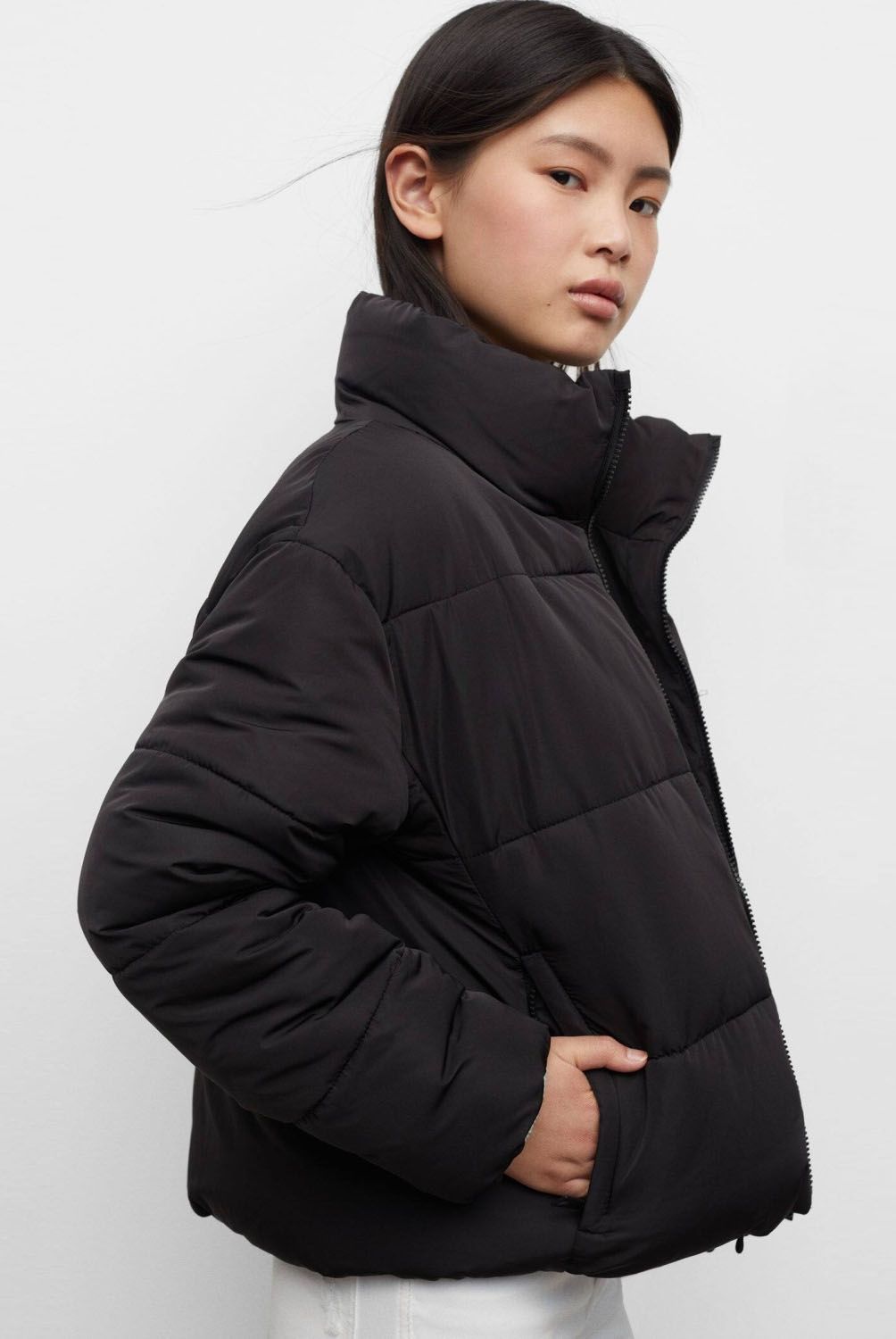 MANGO TEEN - Mango Teen Parka Corta Acolchada Mujer