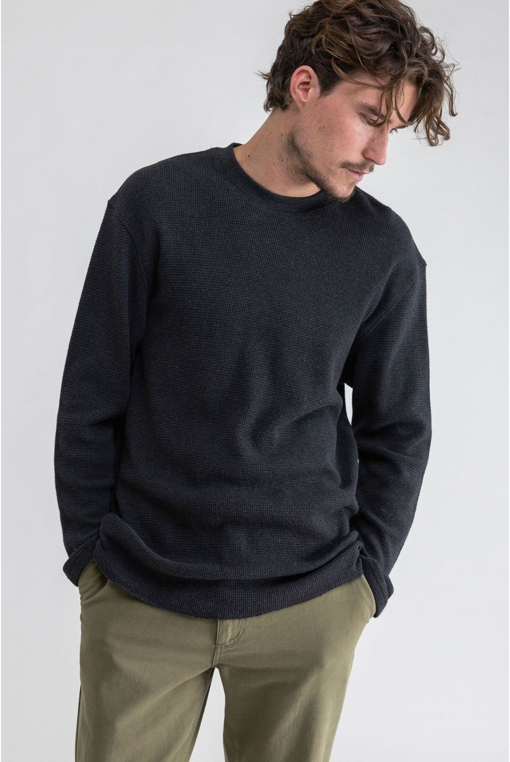 RHYTHM - Rhythm Sweater Chaleco Algodón Hombre