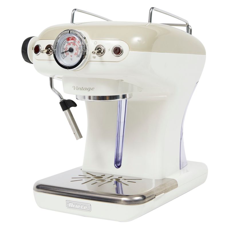 ARIETE - Cafetera Expresso Vintage Beige Ariete