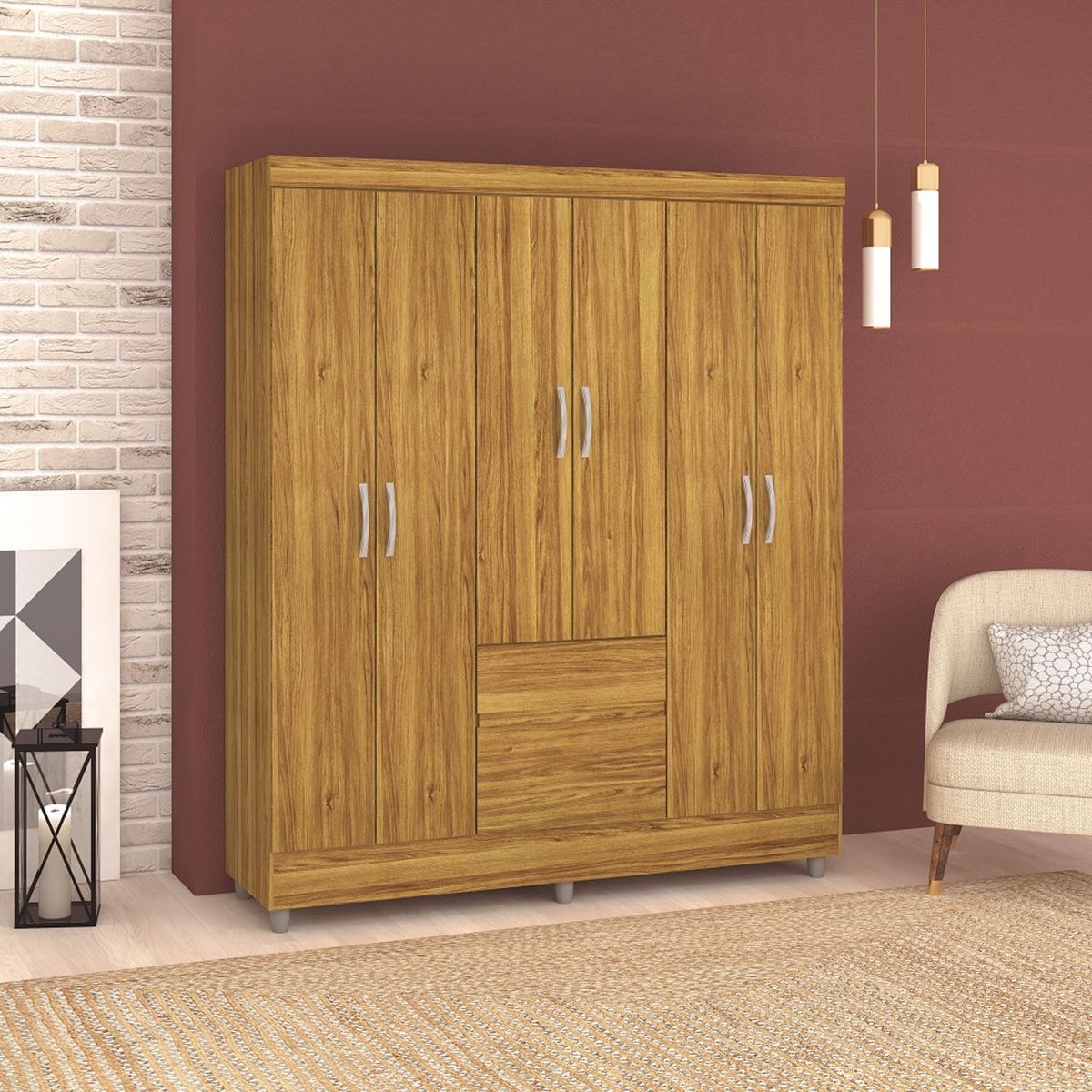 JDO & DESIGN - Closet 4 Puertas 2 Cajones Jdo Design