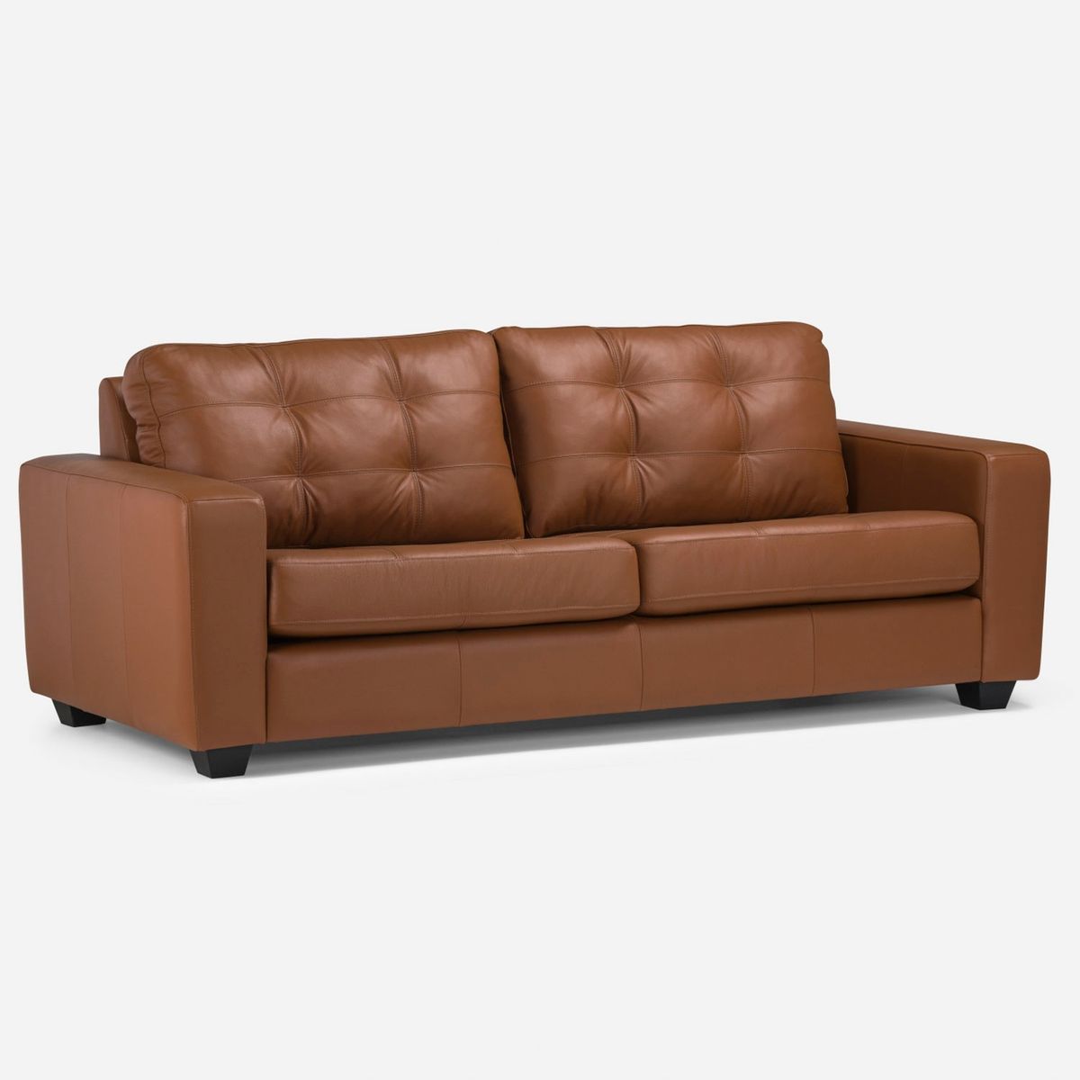 ROSEN - Sofa 3 Cuerpos Manet Cuero Pigmentado Rosen
