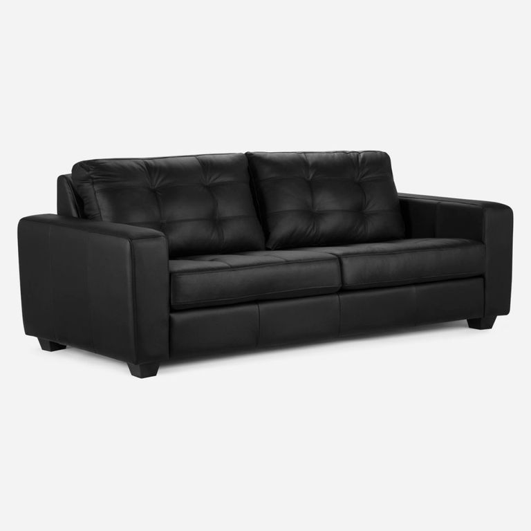 ROSEN Sofa 3 Cuerpos Manet Cuero Pigmentado