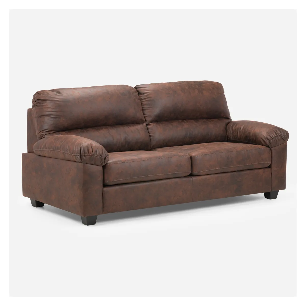 ROSEN - Sofá Oxford 3 Cuerpos Tela Rosen