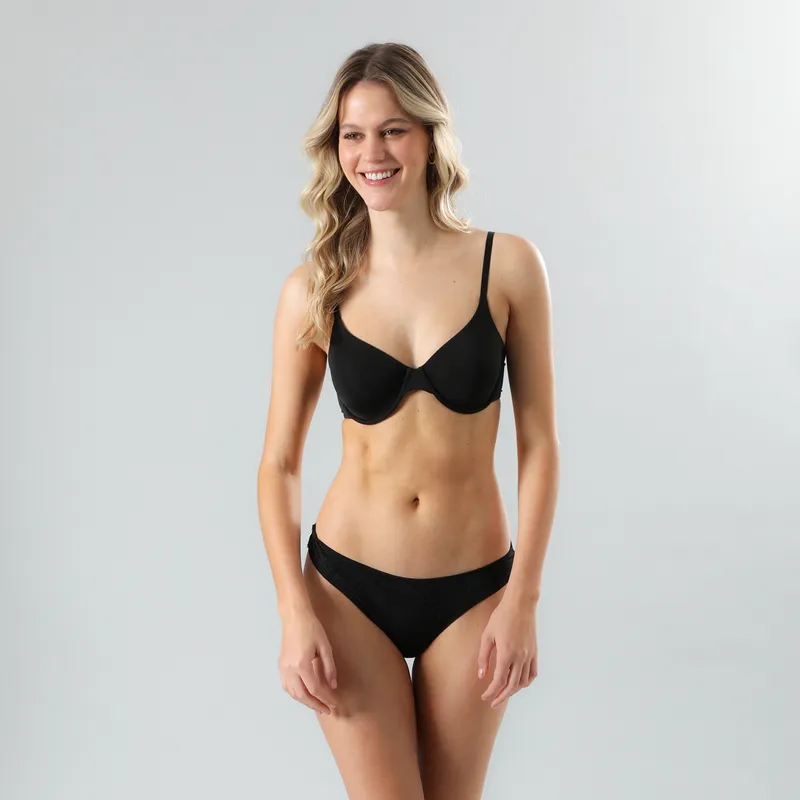 FLORES - Sostén Copa Natural Microfibra Mujer Flores