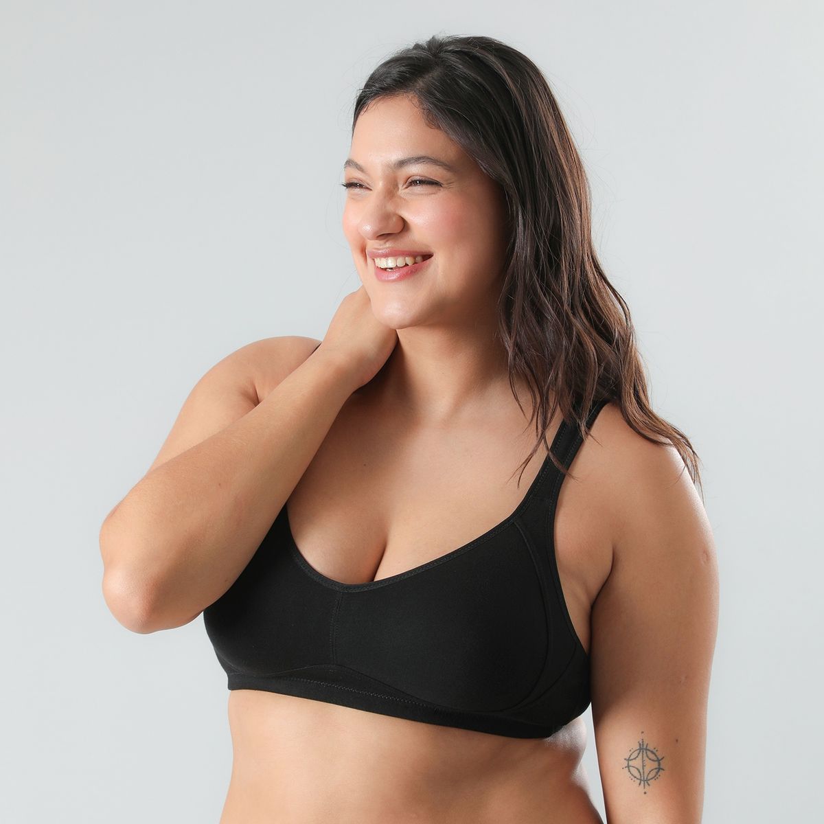 FLORES - Sostén Mastectomia Algodón Mujer Flores