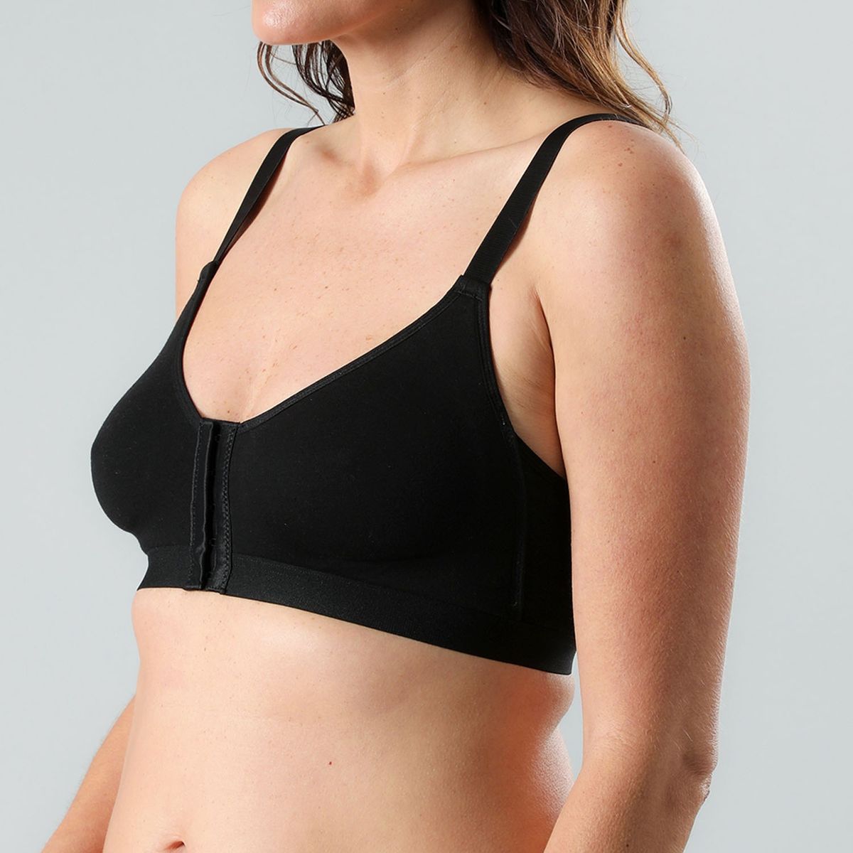 FLORES - Sostén Postoperatorio Algodón Mujer Flores