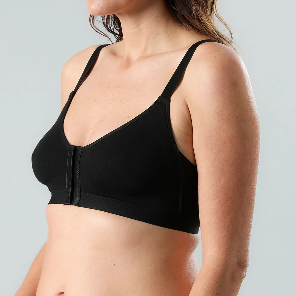 FLORES - Sostén Postoperatorio Algodón Mujer Flores