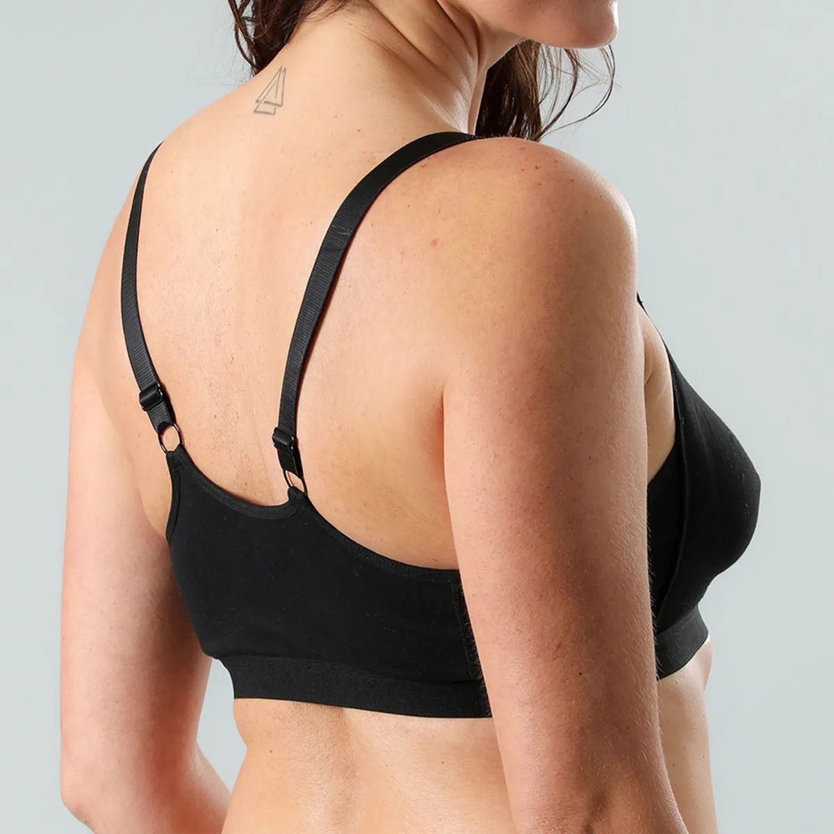 FLORES - Sostén Postoperatorio Algodón Mujer Flores