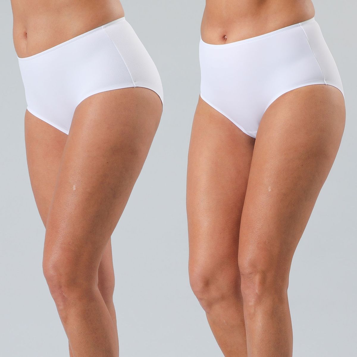 FLORES - Pack De 2 Calzón Microfibra Mujer Flores