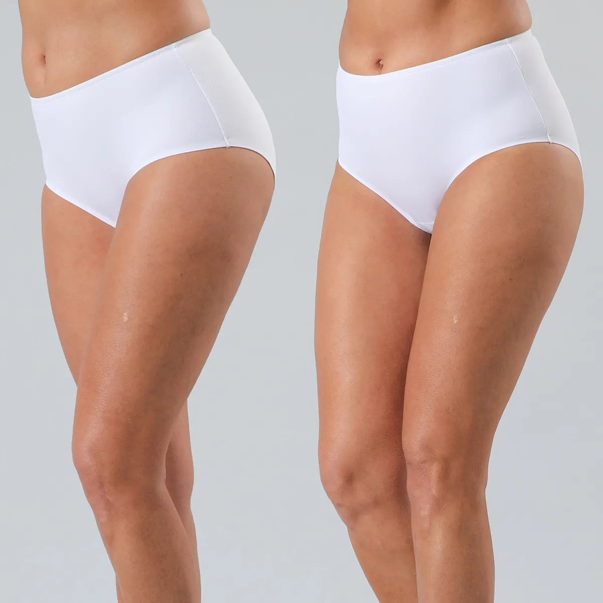 FLORES - Pack De 2 Calzón Microfibra Mujer Flores