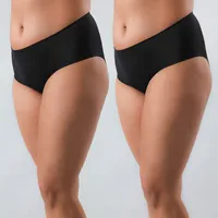 Pack 2 Calzones Microfibra Mujer