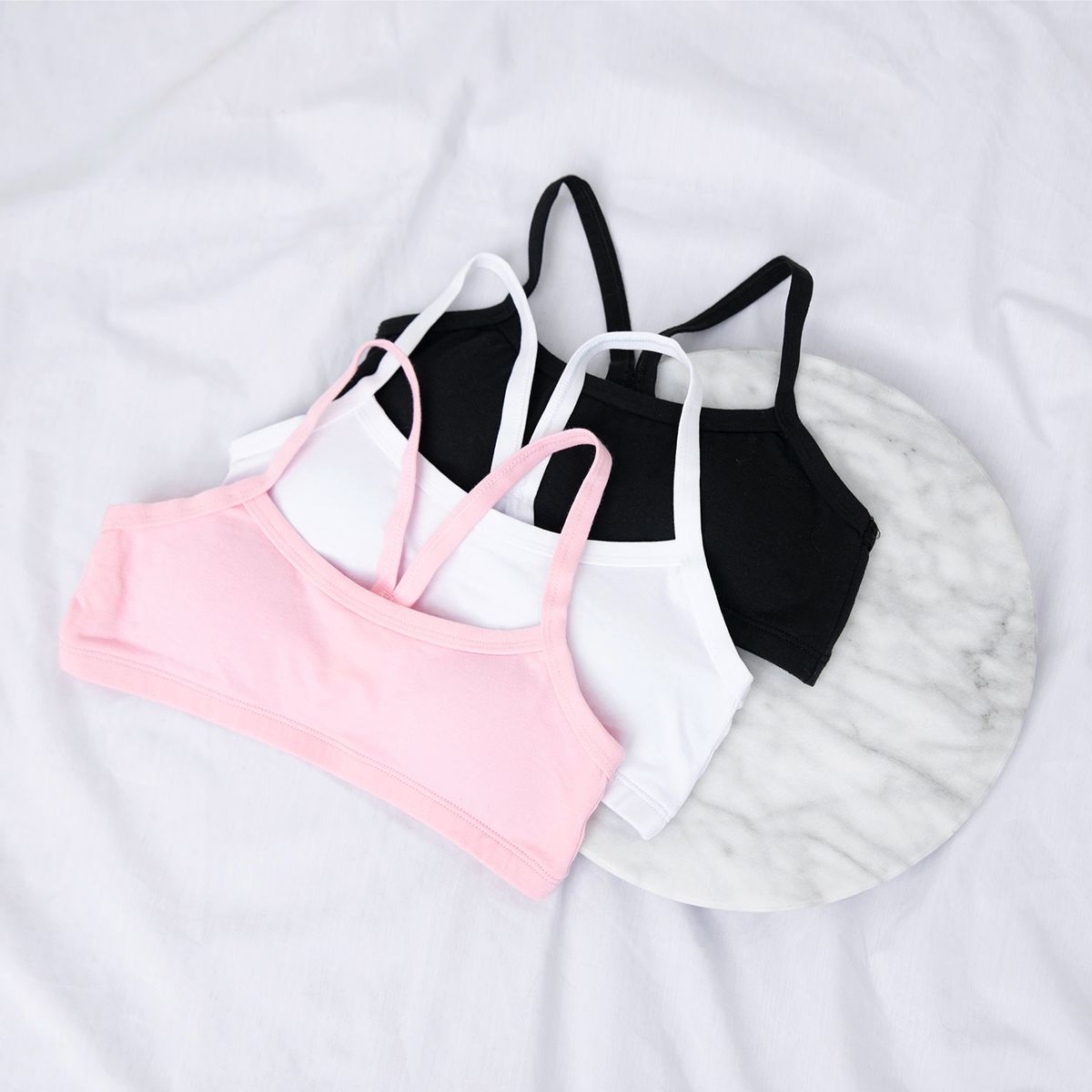 FLORES - Pack De 3 Sostenes Soft Mujer Flores