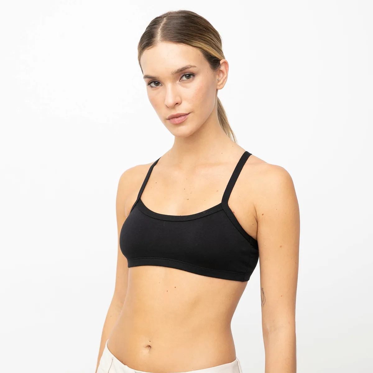 FLORES - Pack De 3 Sostenes Soft Mujer Flores