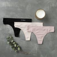 Pack 3 Calzones Colaless Mujer