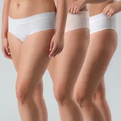 FLORES - Calzón Pack De 3 Pantaleta Mujer