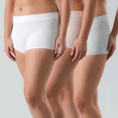 FLORES - Calzón Pack De 3 Pantaleta Mujer