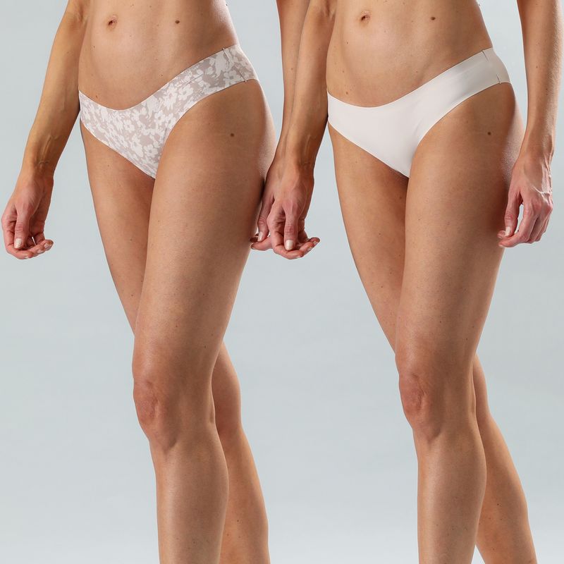 FLORES - Pack De 2 Calzón Bikini Mujer Flores