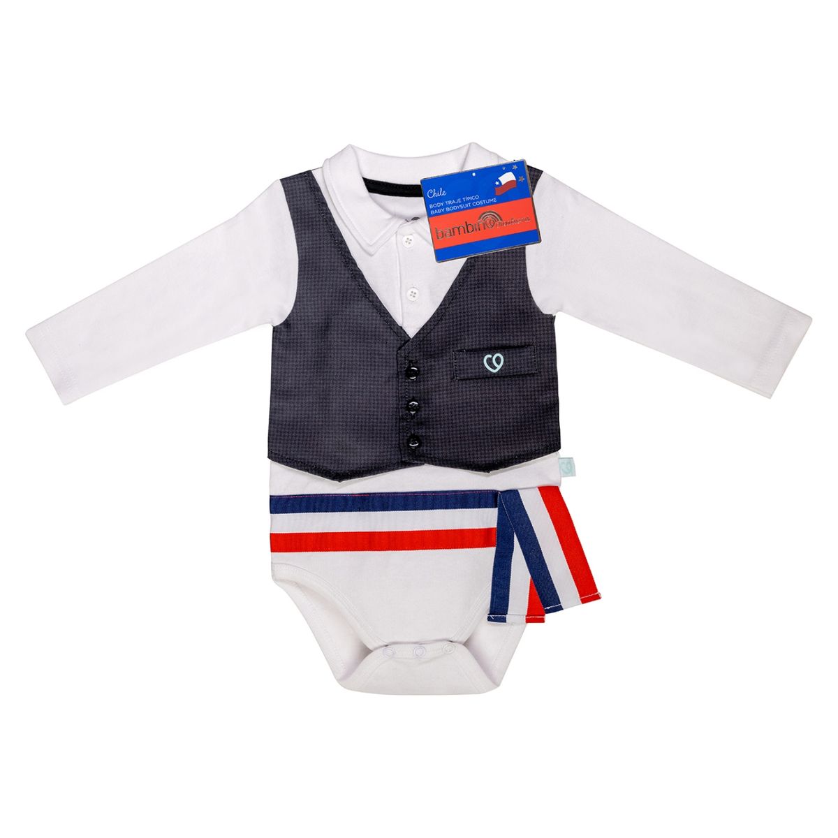 BAMBINO - Body Algodón Tematico Huaso