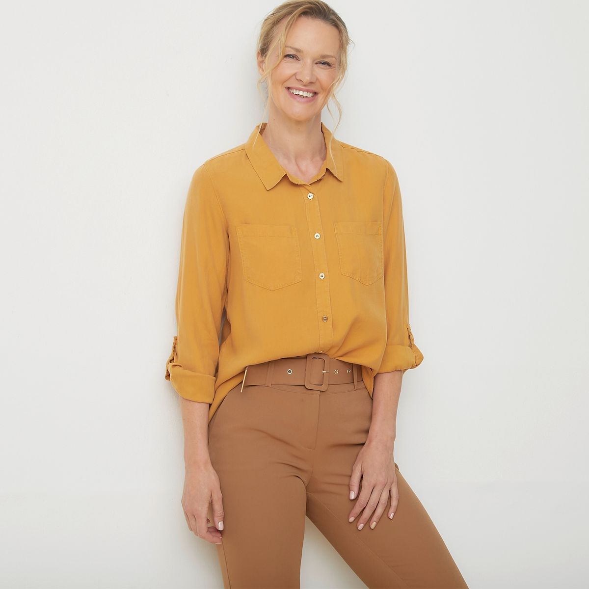 S COCCI - Blusa Manga Larga Lyocell Mujer S.Cocci