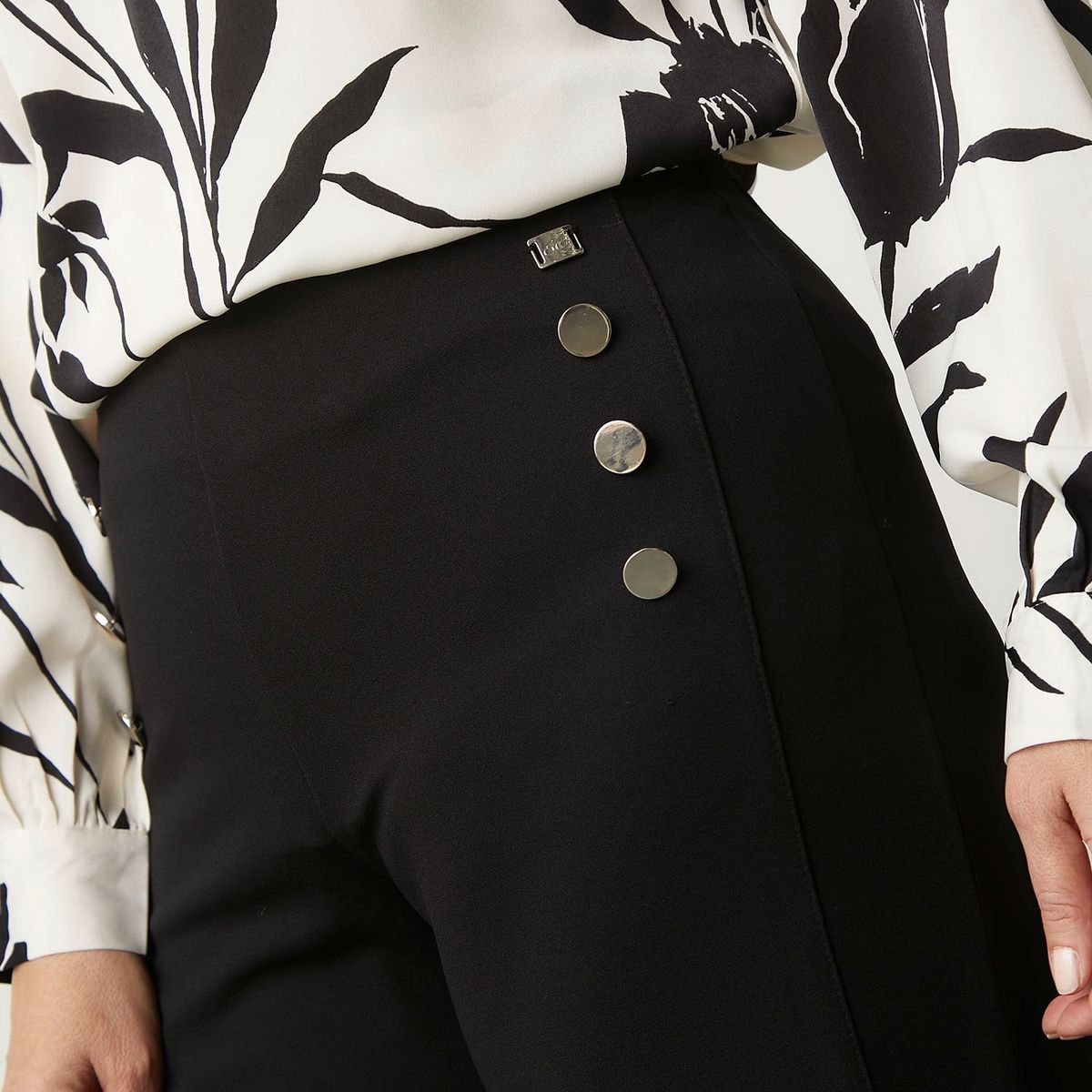 S COCCI - Stefano Cocci Pantalón Palazzo Mujer
