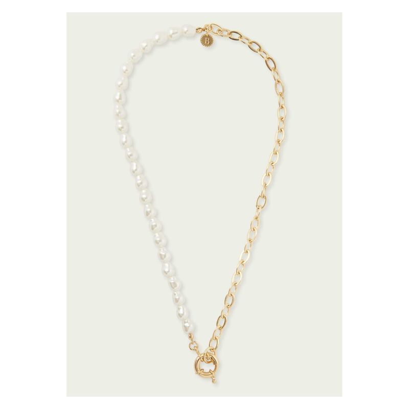BROWNIE - Brownie Collar Cadena Y Perlas Mujer