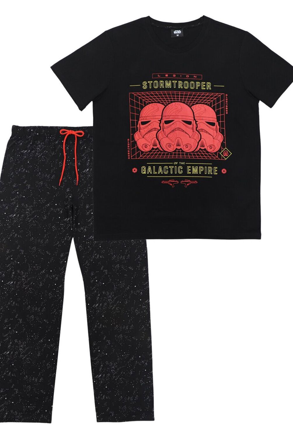 STAR WARS - Pijama Hombre Stormtrooper Negro Star Wars