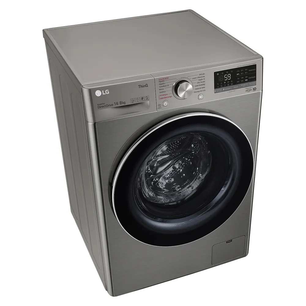 LG WD14VVC4S6C 14/8 kg Platinum Silver, foto 6