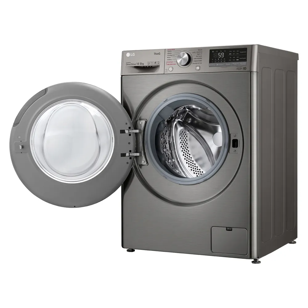 LG WD14VVC4S6C 14/8 kg Platinum Silver, foto 8
