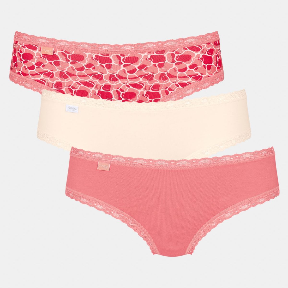 SLOGGI - Pack De 3 Pantaletas Mujer Sloggi