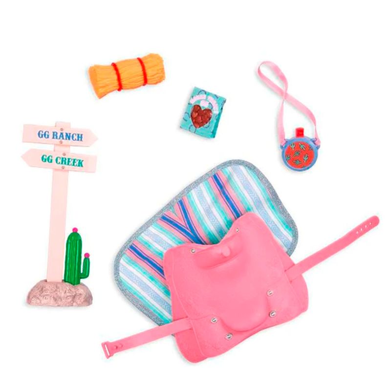GLITTER GIRLS - Caramba Set De Montura Caballos Glitter Girls