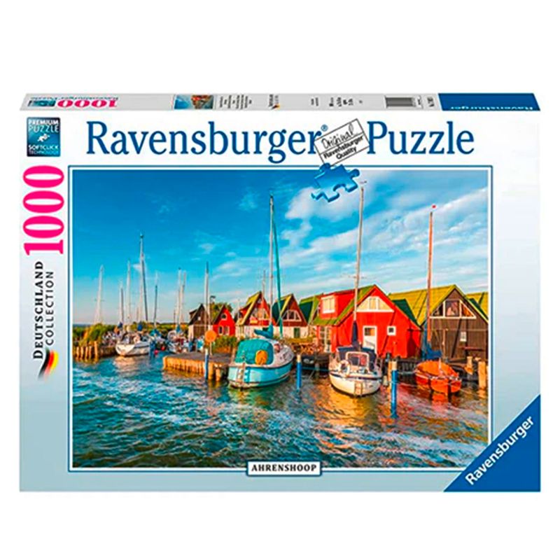 RAVENSBURGER - Caramba Puzzle Puerto Ahrenshoop 1000 Pie Ravensburger