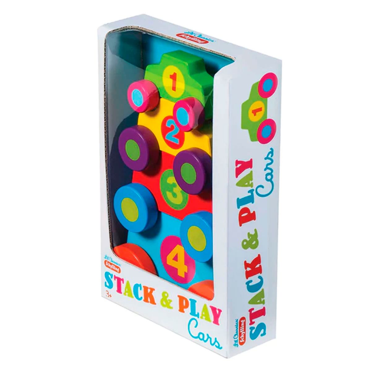 SCHYLLING - Caramba Autos De Madera Apilables Schylling