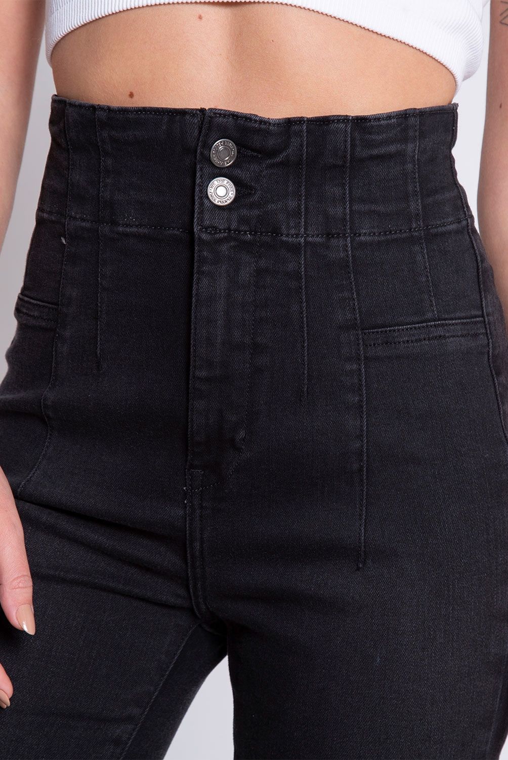 FREE PEOPLE - Free People Jeans Flare Mujer