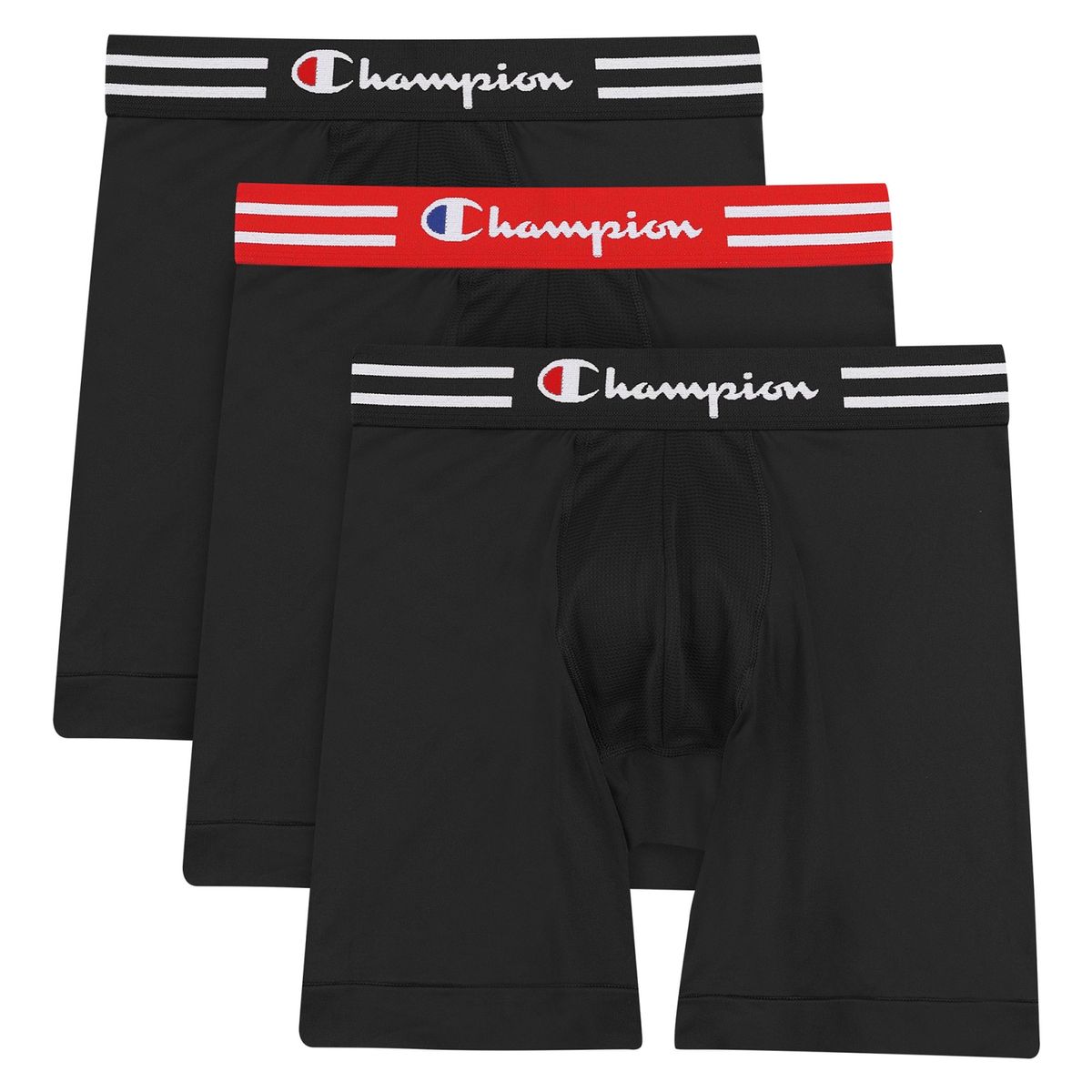 CHAMPION - Pack De 3 Boxer Algodón Hombre Champion