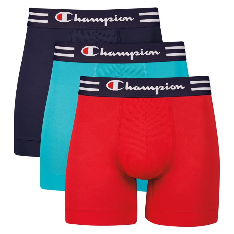 CHAMPION - Pack De 3 Boxer Hombre Champion