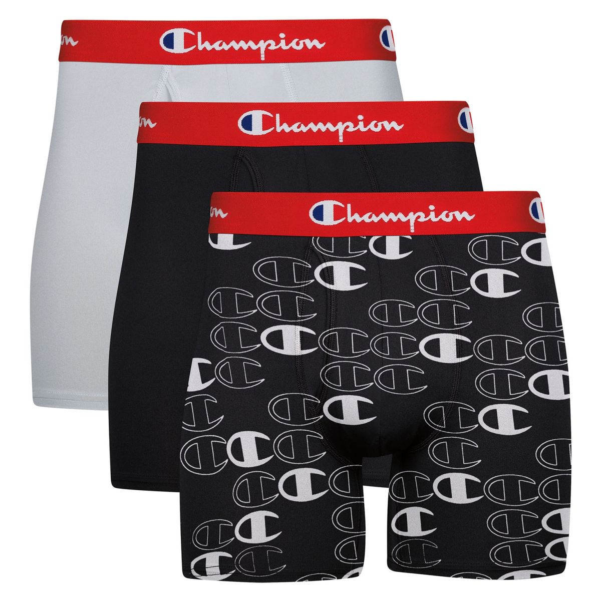 CHAMPION - Champion Pack De 3 Boxer Algodón Hombre