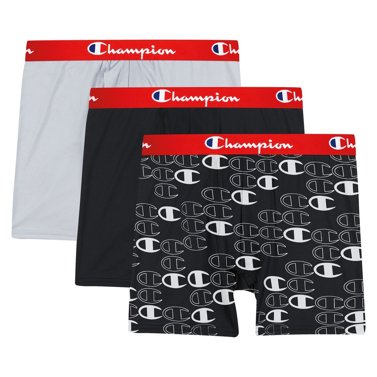 CHAMPION - Champion Pack De 3 Boxer Algodón Hombre