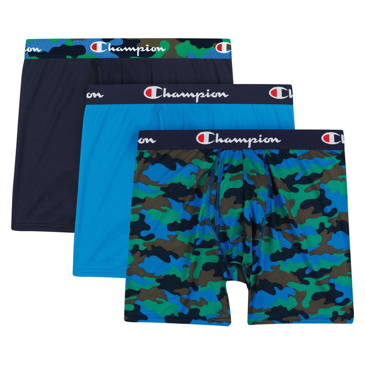 CHAMPION - Pack De 3 Boxer Hombre Champion