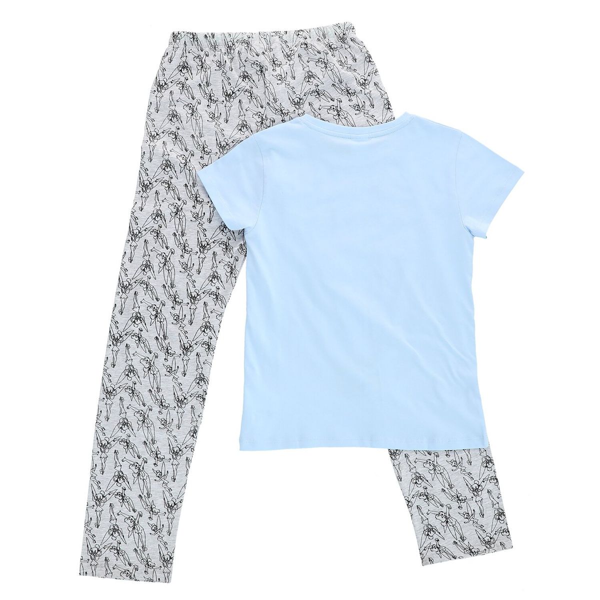 DISNEY - Pijama Niña Tinker Bell Azul Disney