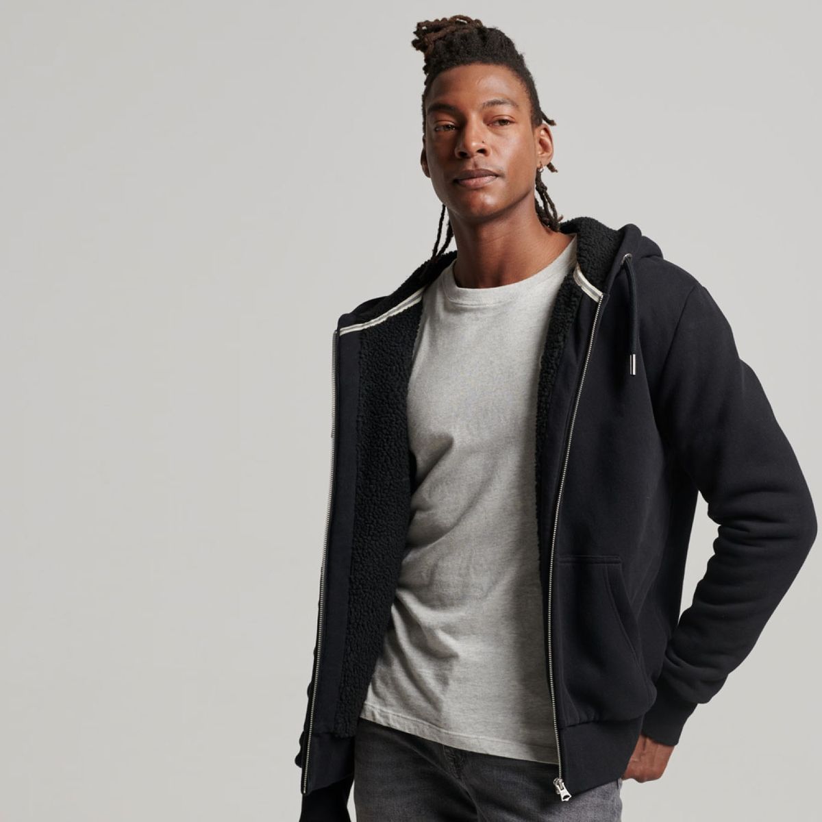 SUPERDRY - Polerón Polar Hombre Superdry