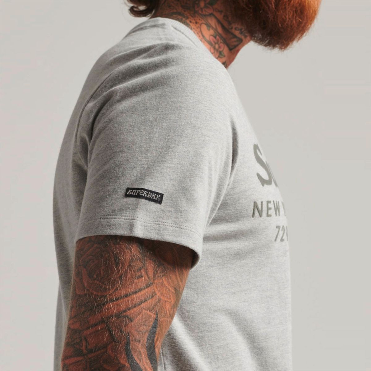 SUPERDRY - Polera Hombre Algodón Superdry