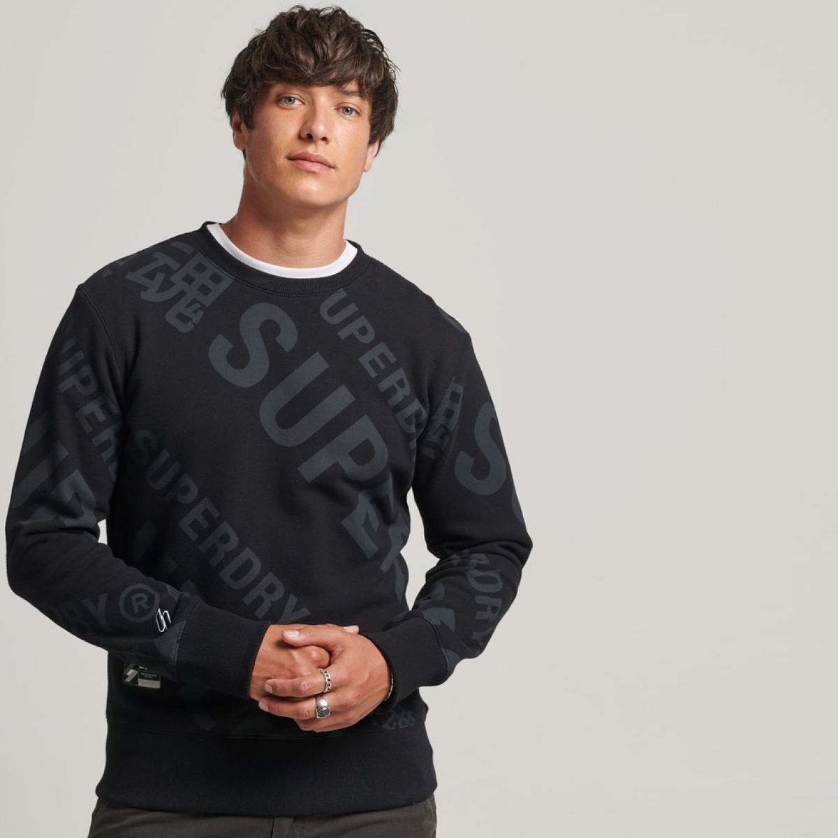 SUPERDRY - Polerón Hombre Superdry