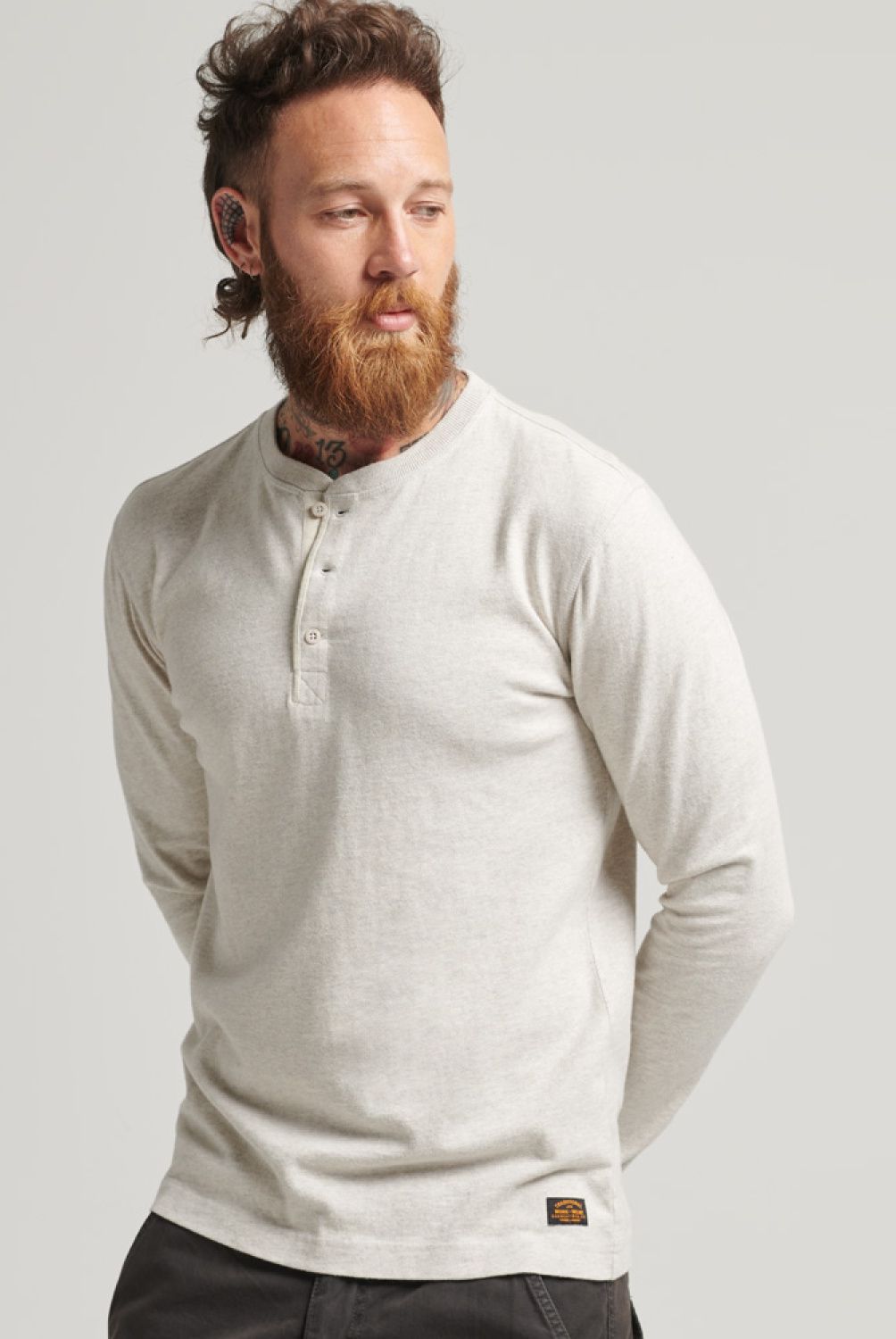 SUPERDRY - Polera Hombre Algodón Superdry