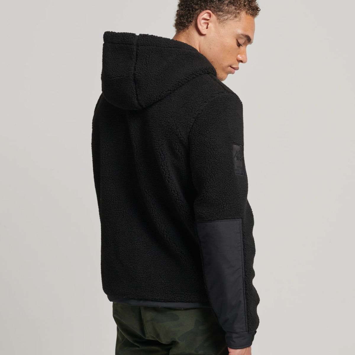 SUPERDRY - Polerón Polar Con Cierre Hombre Superdry