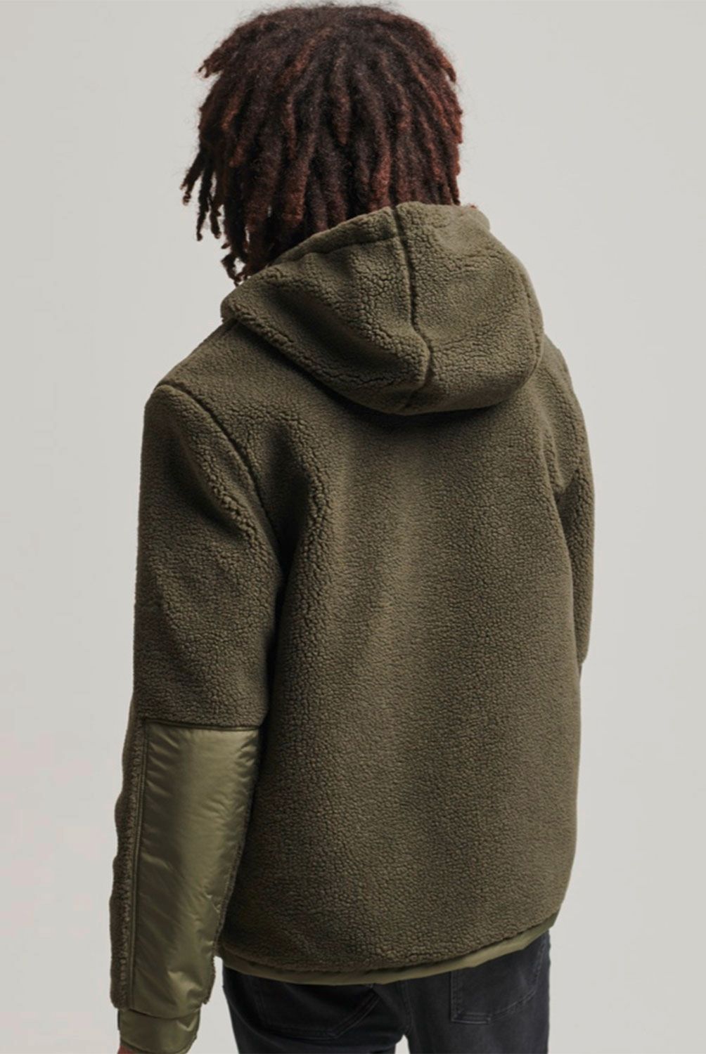 SUPERDRY - Polerón Polar Con Cierre Hombre Superdry
