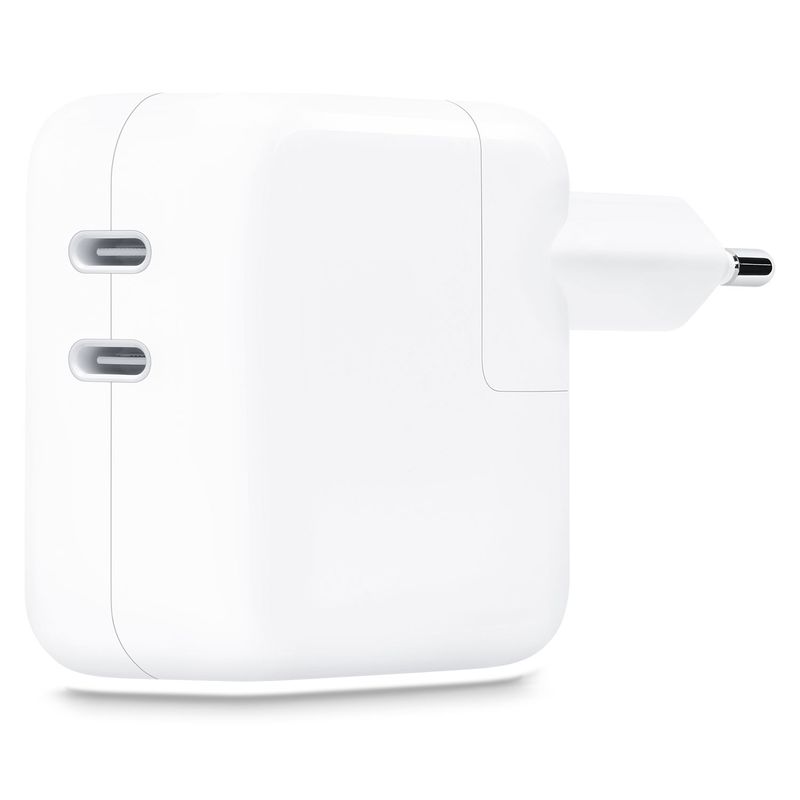 APPLE - Apple Dual Usb-C Power Adapter 35W
