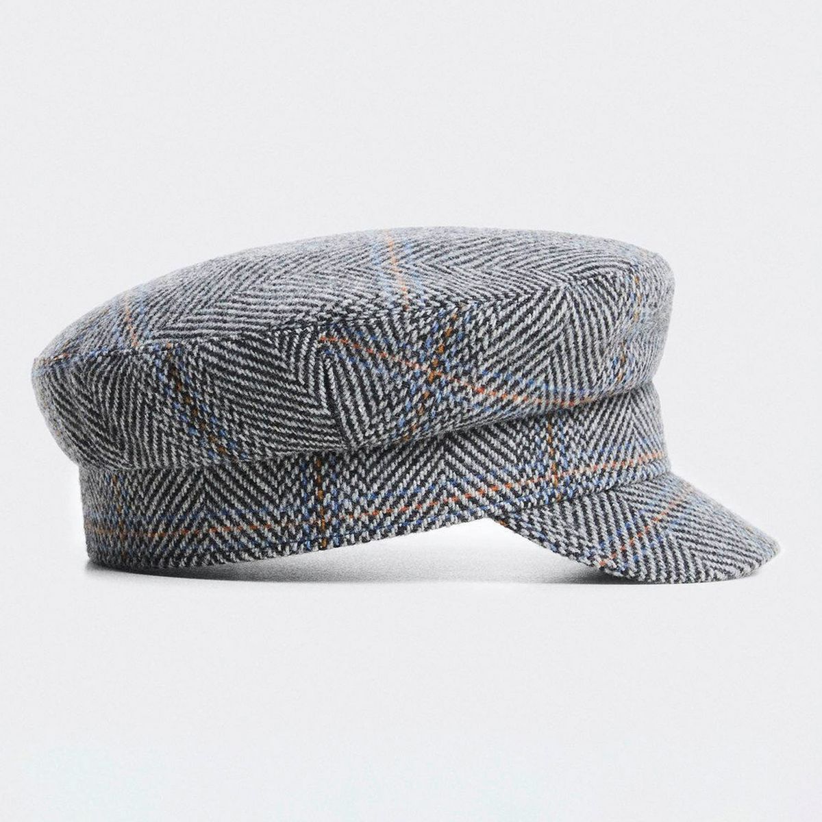 MANGO - Mango Gorro Lana Visera Bakery Mujer