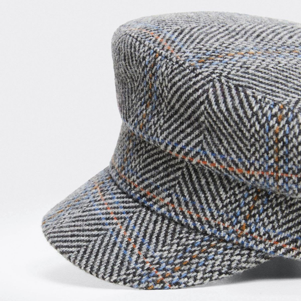 MANGO - Mango Gorro Lana Visera Bakery Mujer